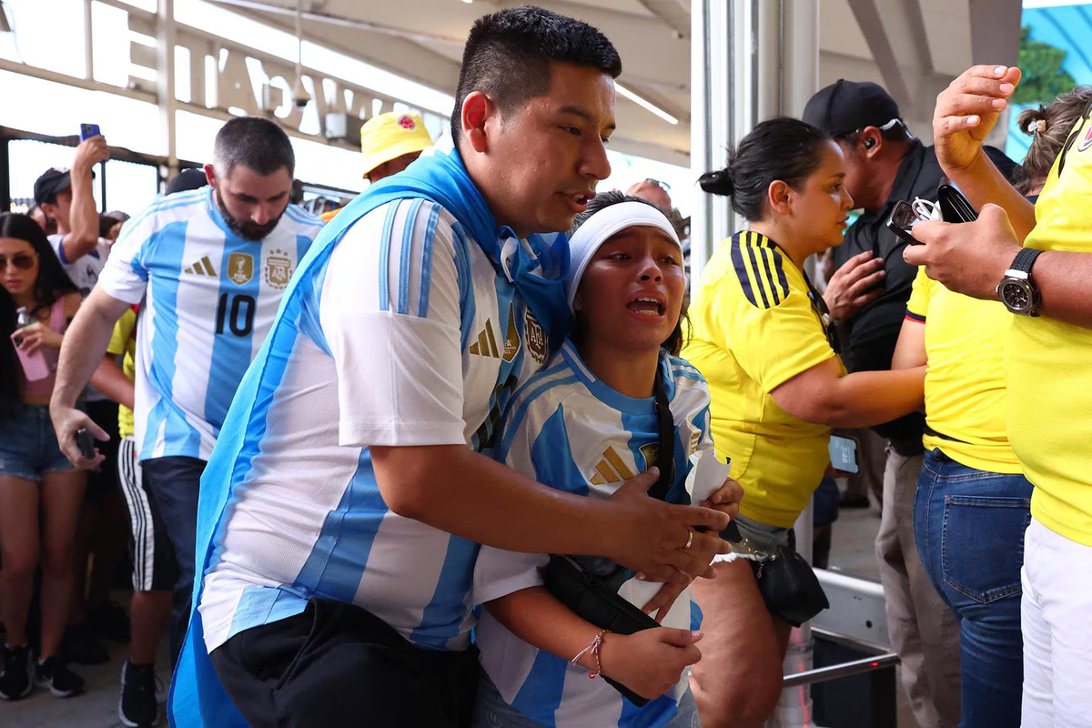 Incidentes en la previa de la final de la Copa América 2024. Incidentes en la previa de la final de la Copa América 2024.