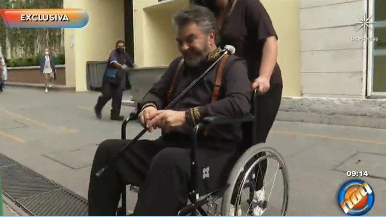 Manuel Mijares fue operado.