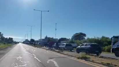 Grave accidente en Autovía 19: una moto y una camioneta chocaron y hay una víctima fatal