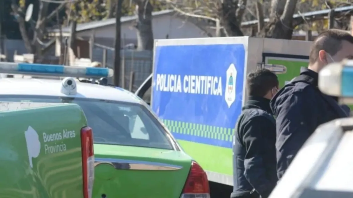 Una habitación instalada en la parte trasera de la casa funcionaba un templo umbanda.