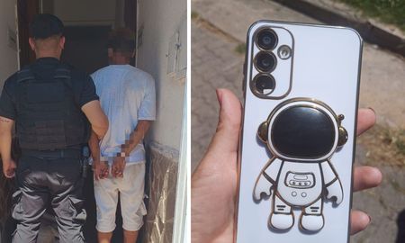 La mujer manifestó que el individuo le había sustraído el celular momentos antes. La mujer manifestó que el individuo le había sustraído el celular momentos antes.