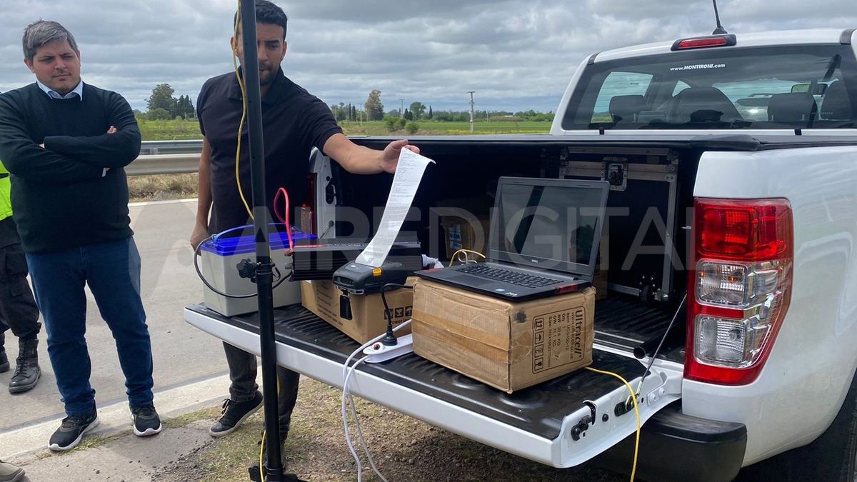 El nuevo sistema de multas reemplaza el papel y la lapicera