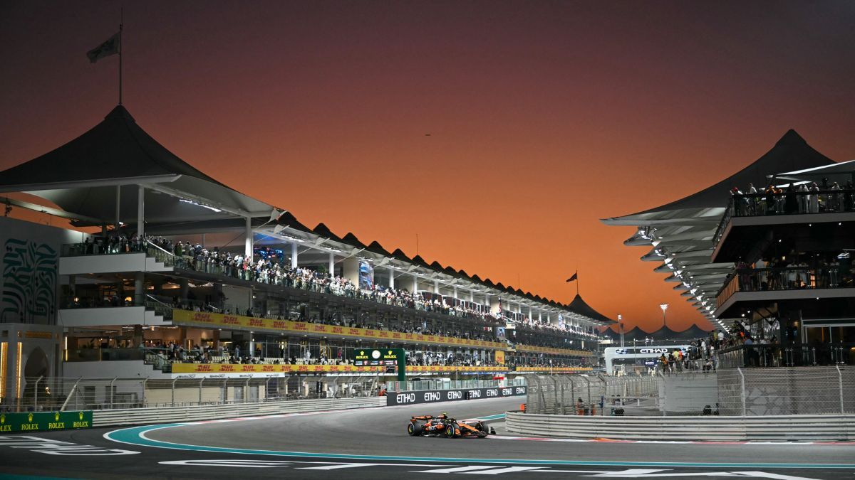As&iacute; es el circuito de Yas Marina, del Gran Premio de Abu Dhabi de la F&oacute;rmula 1.
