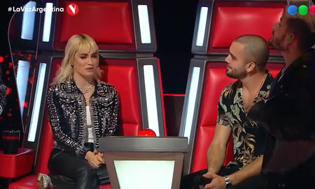Lali Espósito de nuevo se tiró onda con un participante. Lali Espósito de nuevo se tiró onda con un participante.