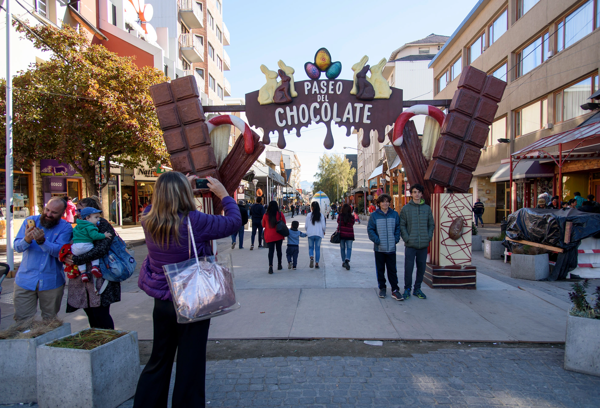 El paseo del chocolate en la calle Mitre