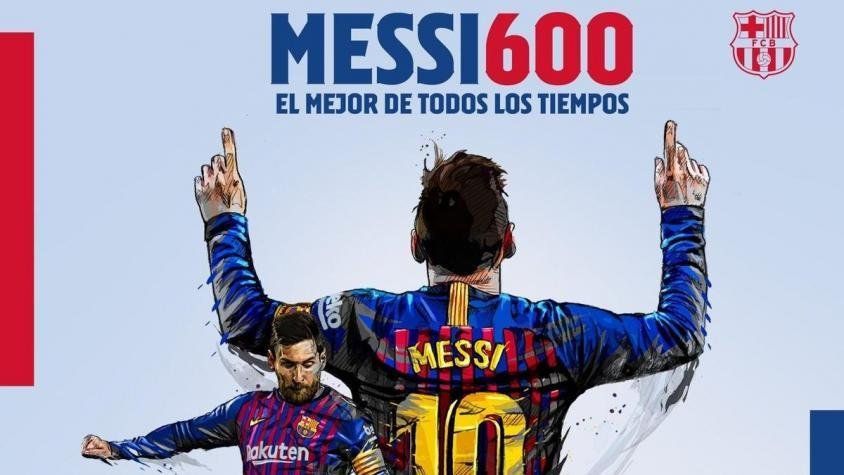 Un análisis de los 600 goles de Messi en el Barcelona
