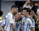 Argentina enfrenta a Cabo Verde en el Hard Rock Stadium (Miami). Argentina enfrenta a Cabo Verde en el Hard Rock Stadium (Miami).