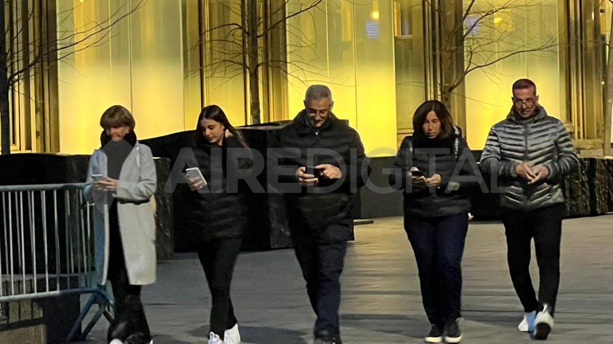 Bevenuto y Trevisan salen de la Corte de Nueva York tras declarar el martes.