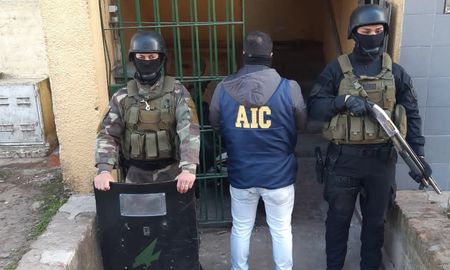 AIC allanó la vivienda y detuvo al principal investigado.&nbsp;