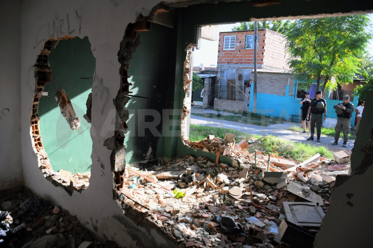 La Gendarmería ingresó este martes al barrio Los Pumitas