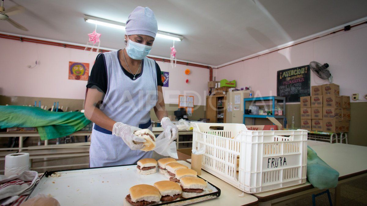 Reabren los comedores escolares en la provincia de Santa Fe.