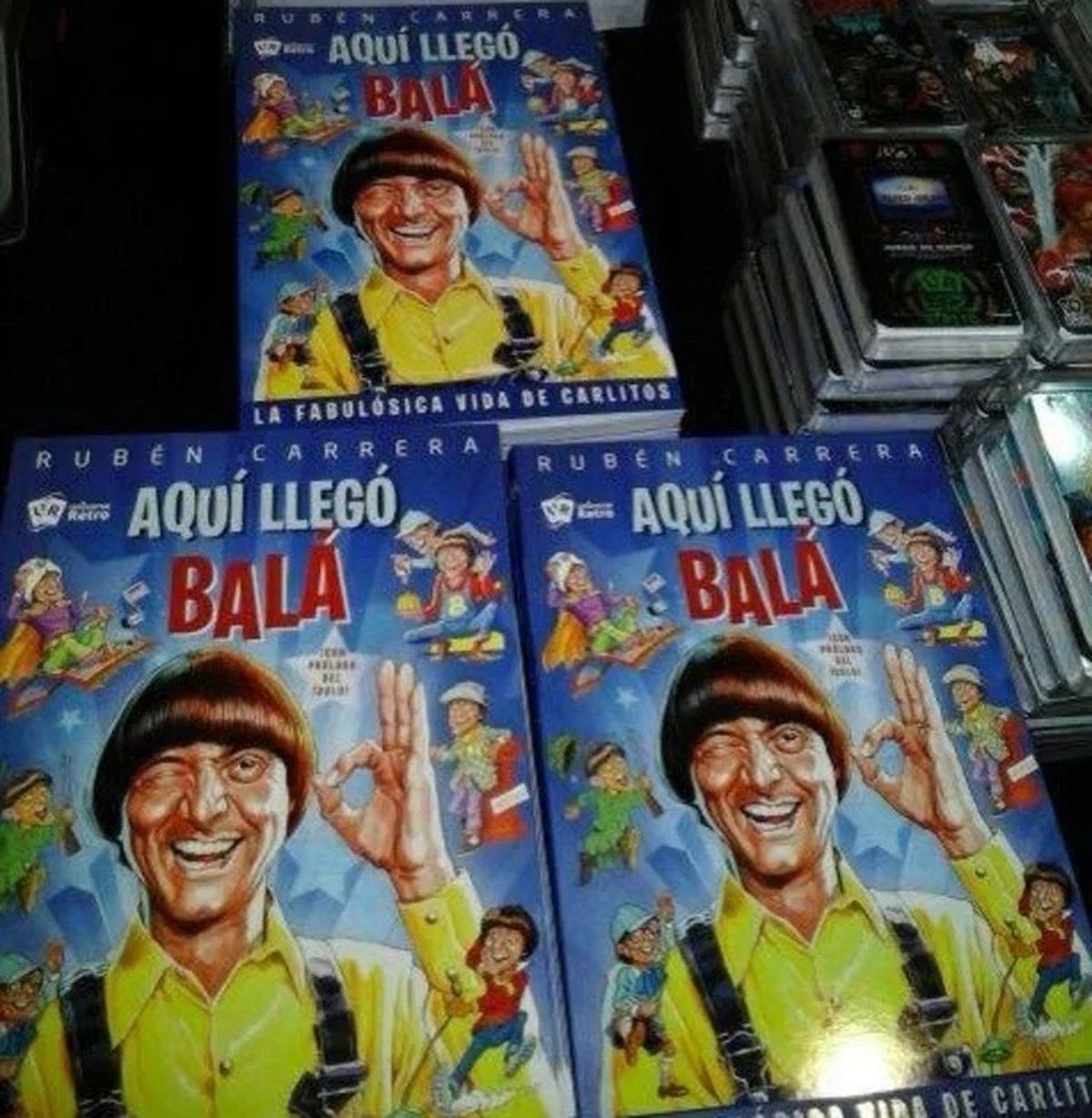 La biografía oficial de Carlitos Balá.