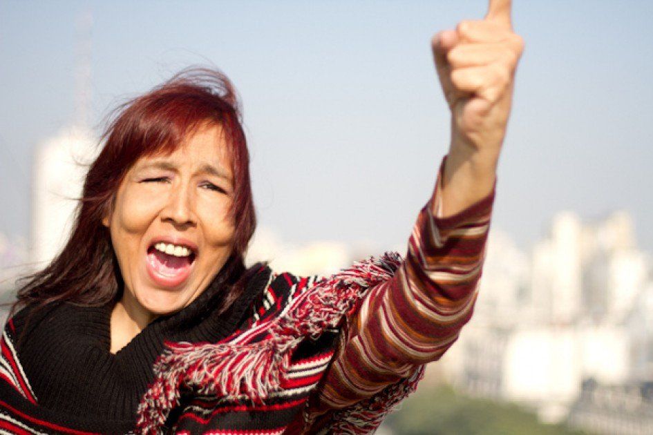 La activista Lohana Berkins.