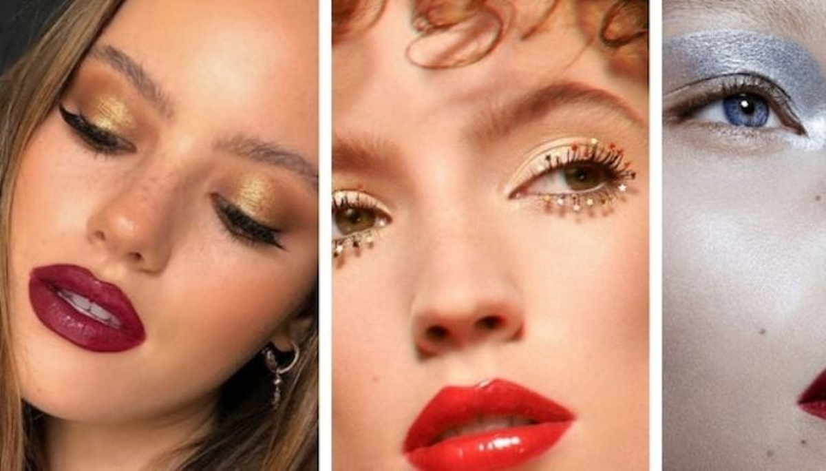 Animate a combinar los colores de la Navidad en tu maquillaje para estas fiestas.