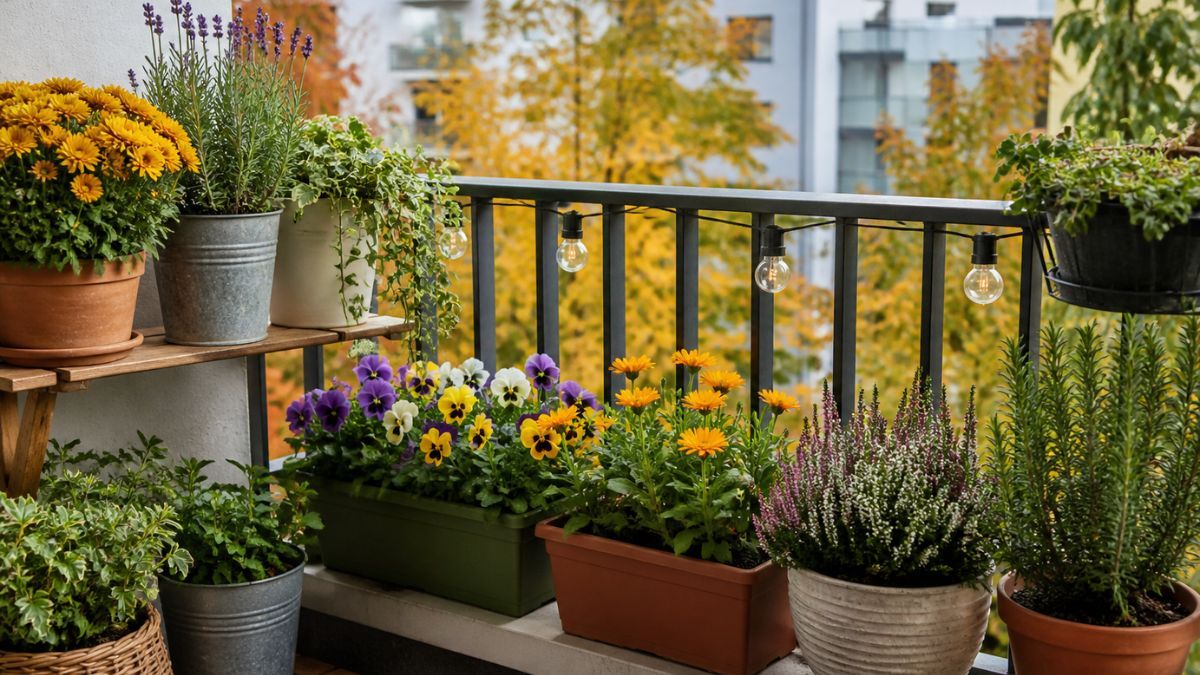 Estas especies son ideales para el balcón en otoño. Estas especies son ideales para el balcón en otoño. 