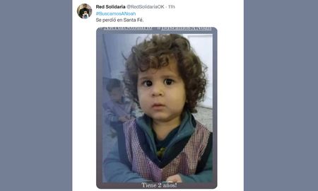 Buscan a Noah en todo el país. Buscan a Noah en todo el país.