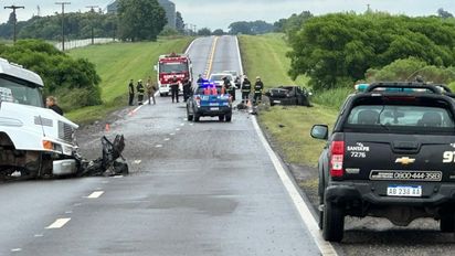 Los detalles que se investigan del accidente fatal en la Ruta 4: murió el conductor de un auto