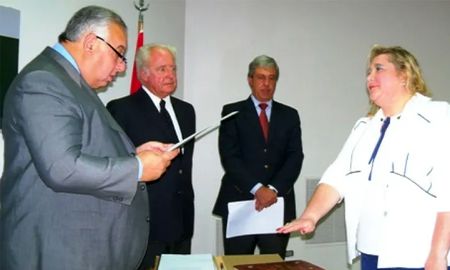 La jueza Ileana Judit Sinchez, cuando juró como magistrada del tribunal de familia. La jueza Ileana Judit Sinchez, cuando juró como magistrada del tribunal de familia.