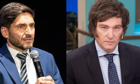 Maximiliano Pullaro y Javier Milei se reencontraron en Santa Fe: hubo foto y abrazo Maximiliano Pullaro y Javier Milei se reencontraron en Santa Fe: hubo foto y abrazo