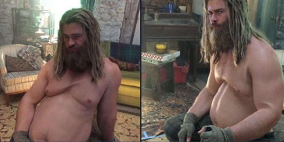 “Making of” de “Thor gordo”, así se preparó a Chris Hemsworth para su papel