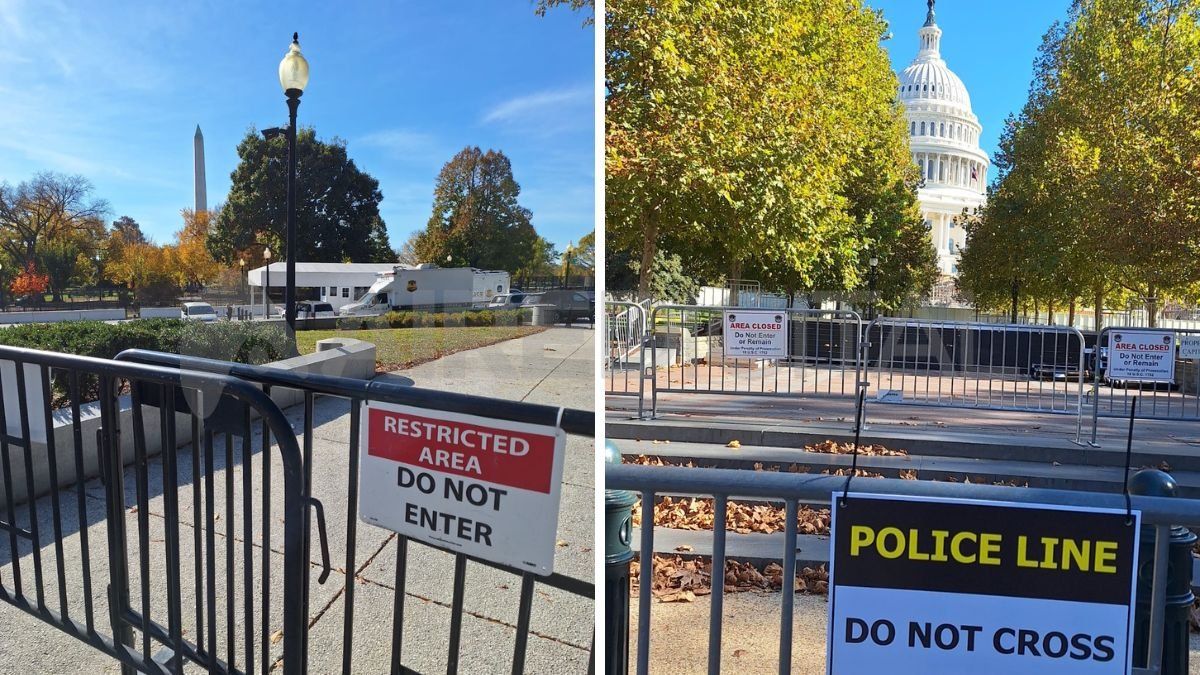 Las autoridades de Estados Unidos reforzaron la seguridad en los principales edificios de cara a las elecciones. Las autoridades de Estados Unidos reforzaron la seguridad en los principales edificios de cara a las elecciones.