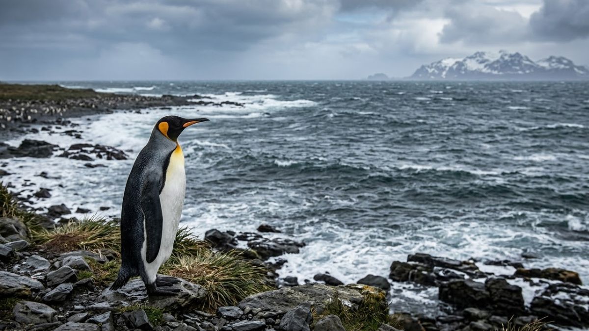 Este fenómeno obliga a los adultos a nadar distancias cada vez mayores para conseguir comida.