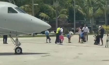Lionel Messi, Antonela Roccuzzo e hijos llegaron este martes a Estados Unidos. Lionel Messi, Antonela Roccuzzo e hijos llegaron este martes a Estados Unidos.