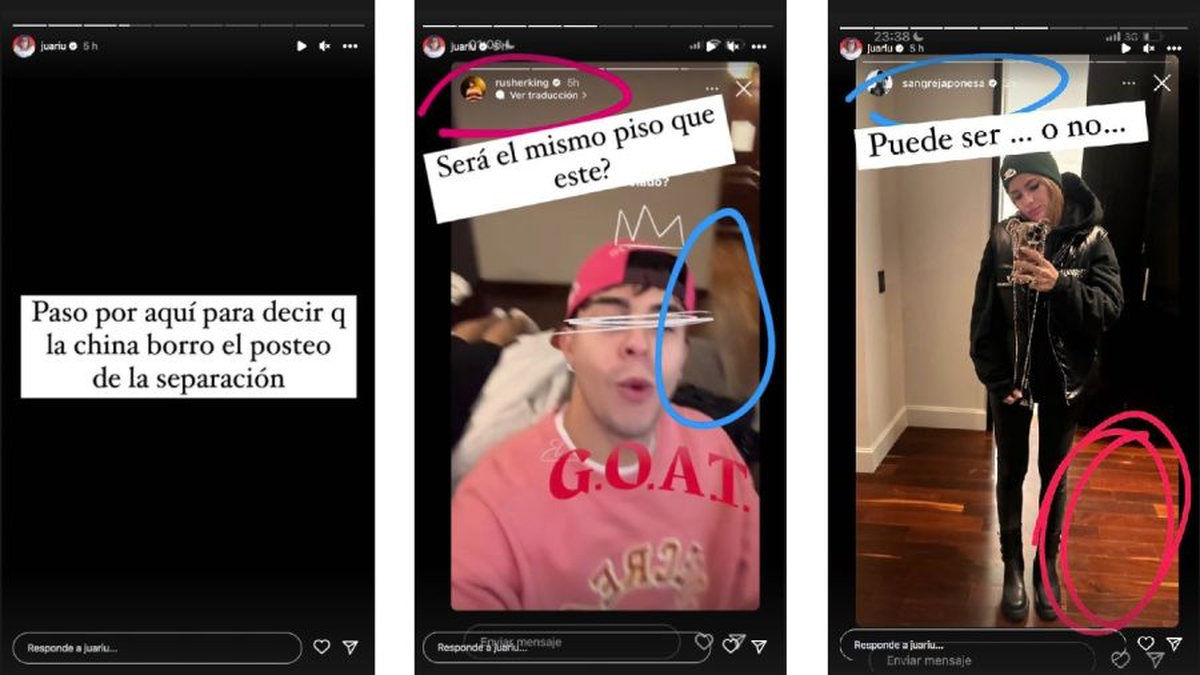 La China Suárez y Rusherking ¿juntos?