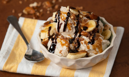 Helado de banana split: el postre perfecto para el verano Helado de banana split: el postre perfecto para el verano