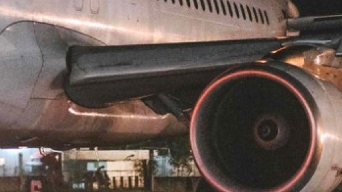 Se metió a la pista de aterrizaje, lo succionó la turbina del avión y murió en segundos