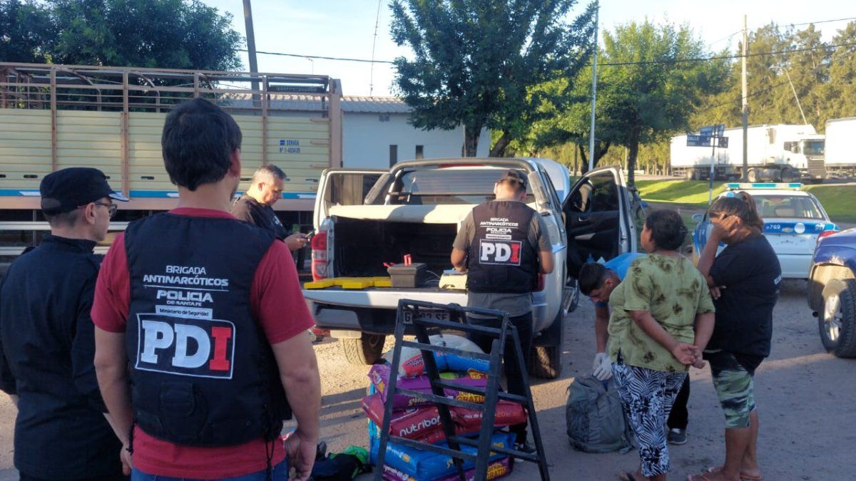 Un hombre y una mujer oriundos de Jujuy fueron detenidos en el norte santafesino