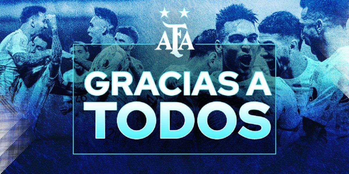 AFA agradeció al público argentino por agotar las entradas para ver a la Selección Argentina frente a Bolivia.