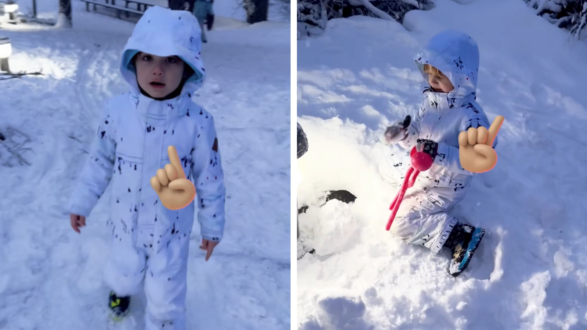 Germán Martitegui compartió imágenes de Lorenzo y Lautaro jugando en la nieve. Germán Martitegui compartió imágenes de Lorenzo y Lautaro jugando en la nieve.