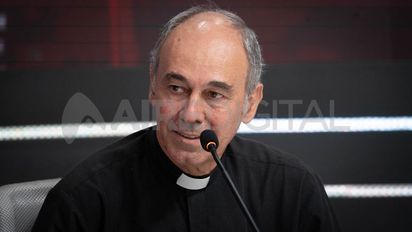 Este domingo despiden al padre Panigo con una misa en la Basílica de Guadalupe