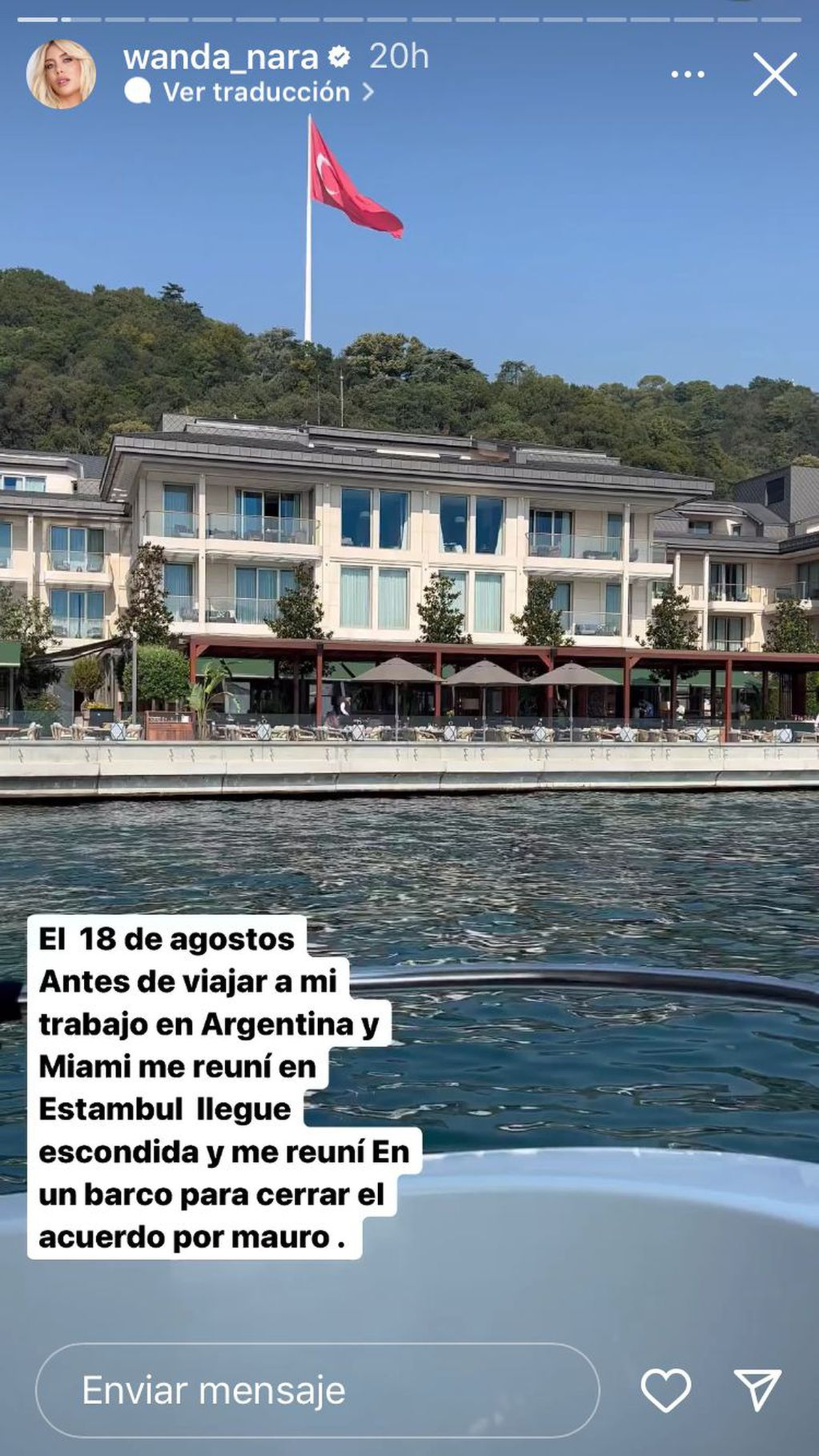 Wanda Nara es manager de su esposo, Mauro Icardi.