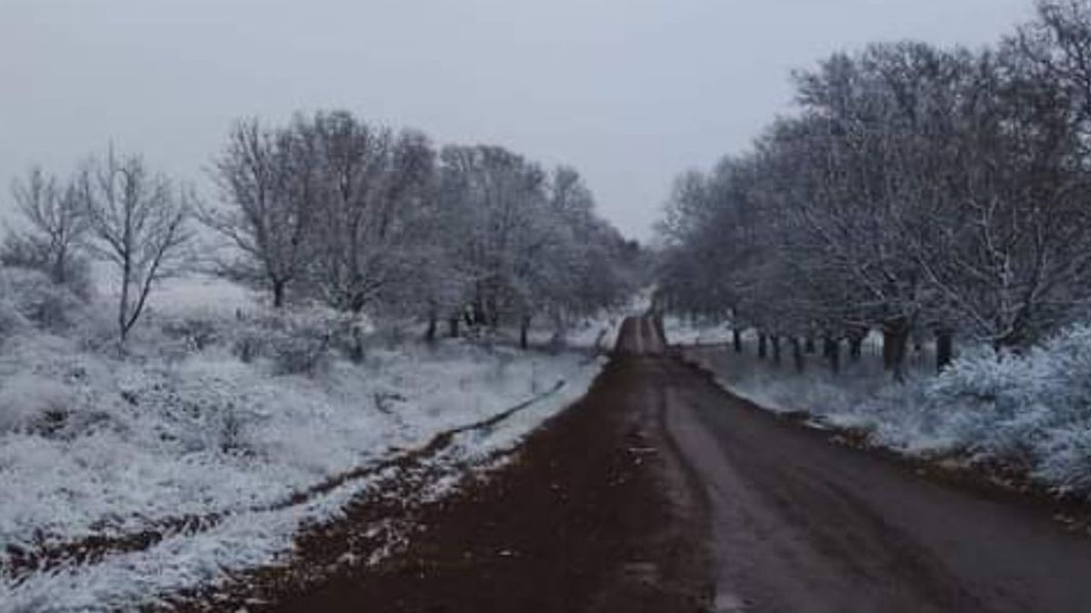 También nevó en Salta este fin de semana.