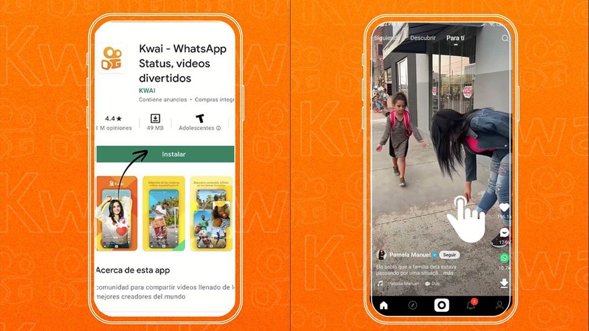 Kwai compite directamente con TikTok