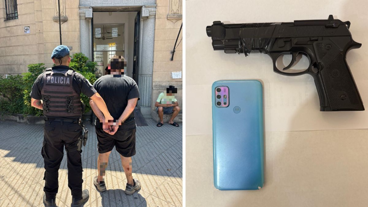 Tras la detención del masculino