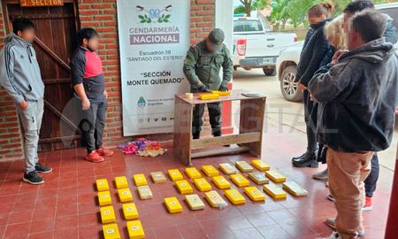 El control fue dentro del operativo Caja Negra que hizo la Gendarmería Nacional. El control fue dentro del operativo Caja Negra que hizo la Gendarmería Nacional.