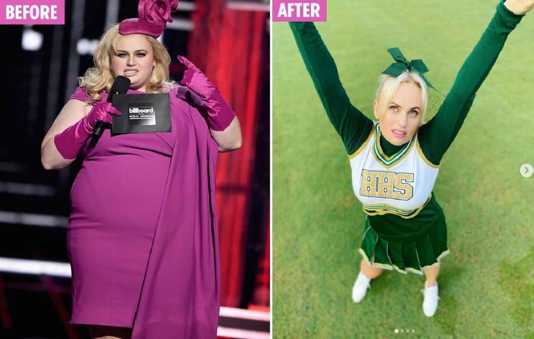 El increíble cambio físico de Rebel Wilson tras perder más de 33 kilos