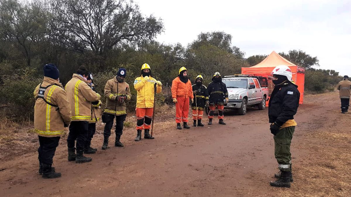 Este lunes, los rastrillajes se concentraron en 15 sectores de la Ruta 3 hacia el sureste, en la zona oeste de San Luis y en Potrero de los Funes.