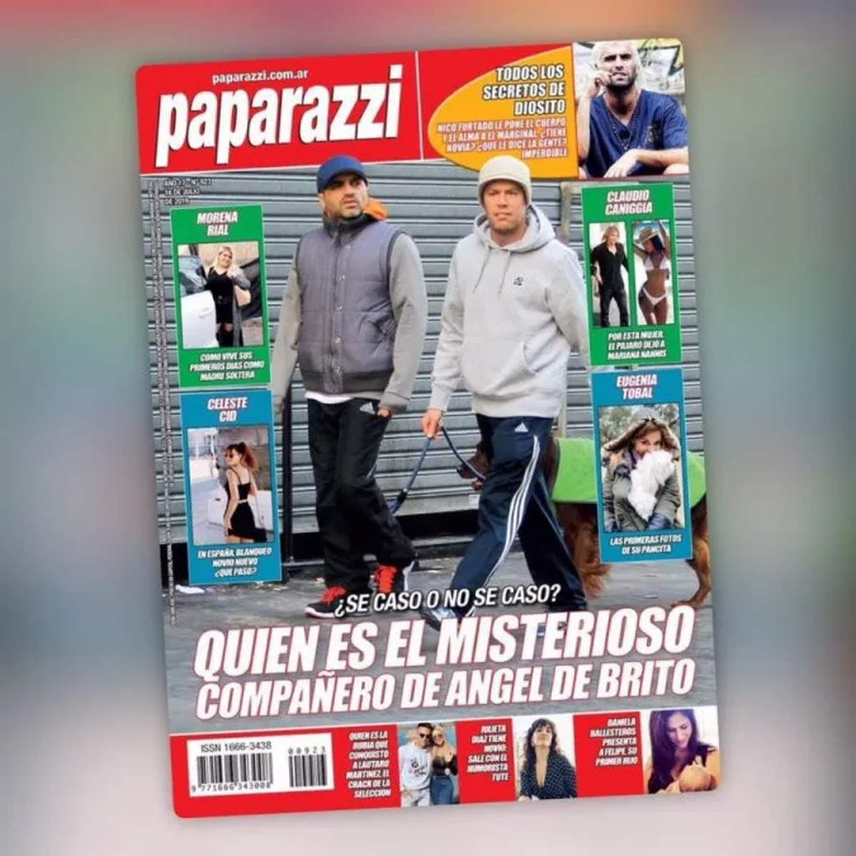 La tapa de Paparazzi. La tapa de Paparazzi.