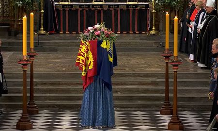 El últimos adiós a Isabel II este lunes. El últimos adiós a Isabel II este lunes.