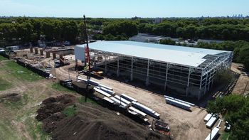 Juegos Suramericanos 2026: así avanza la construcción del Centro Acuático Provincial en Rosario