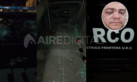 el dramatico relato del policia que perdio un ojo por desactivar un evento en frontera