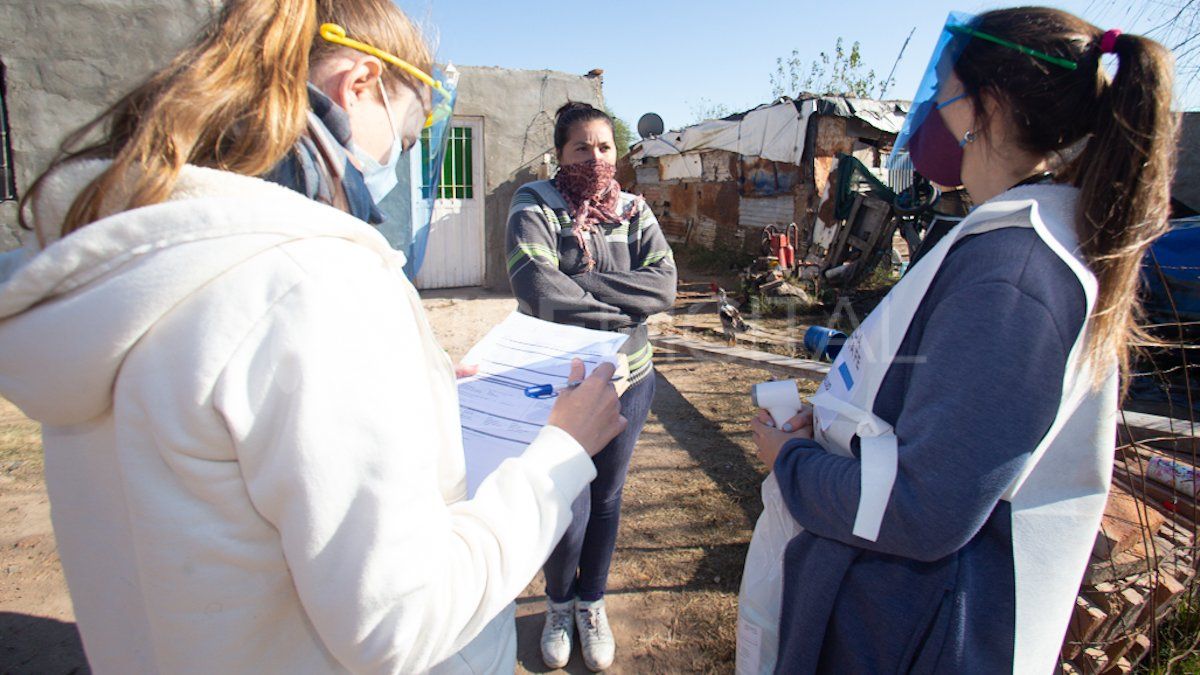 Coronavirus en Santa Fe: operativo DetectAR en Santo Tomé.&nbsp;