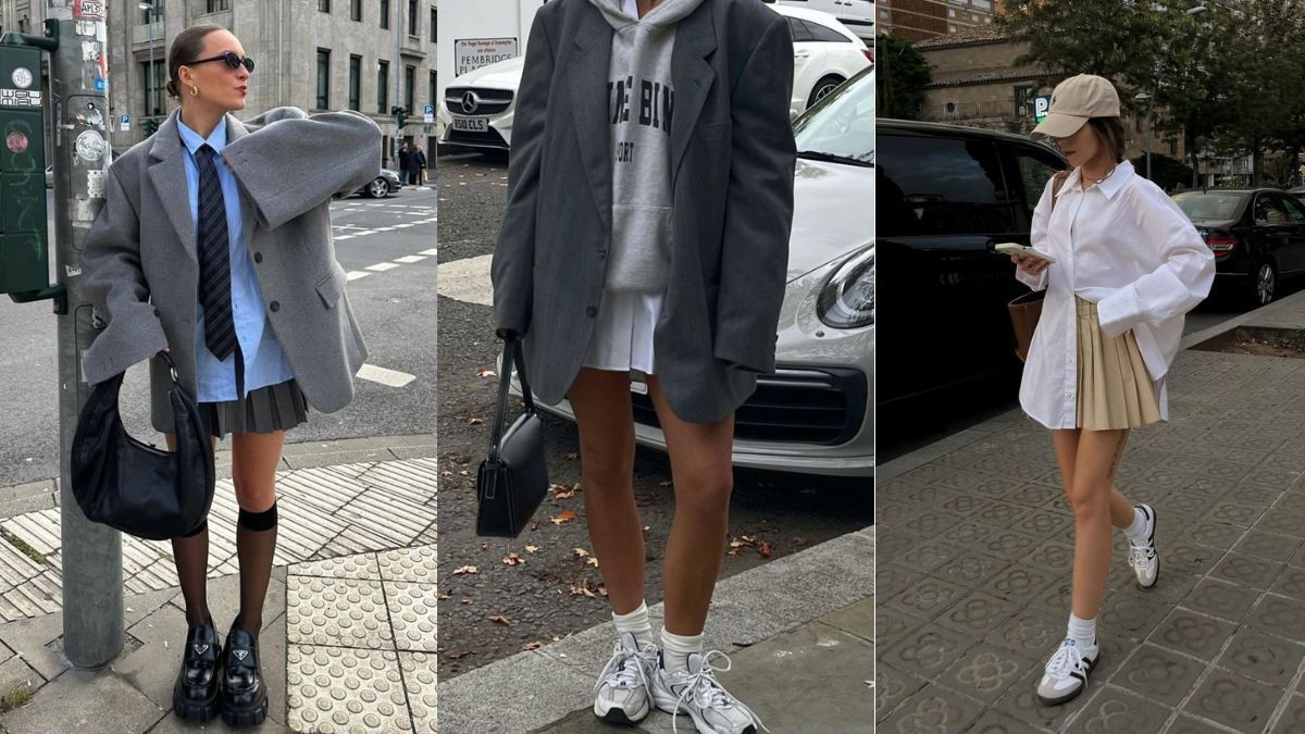 El look colegial es igual de dulce que Psicis. El look colegial es igual de dulce que Psicis.