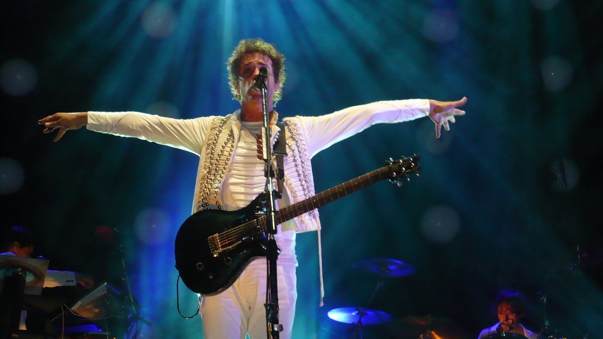 Gustavo Cerati durante su última presentación en Caracas.
