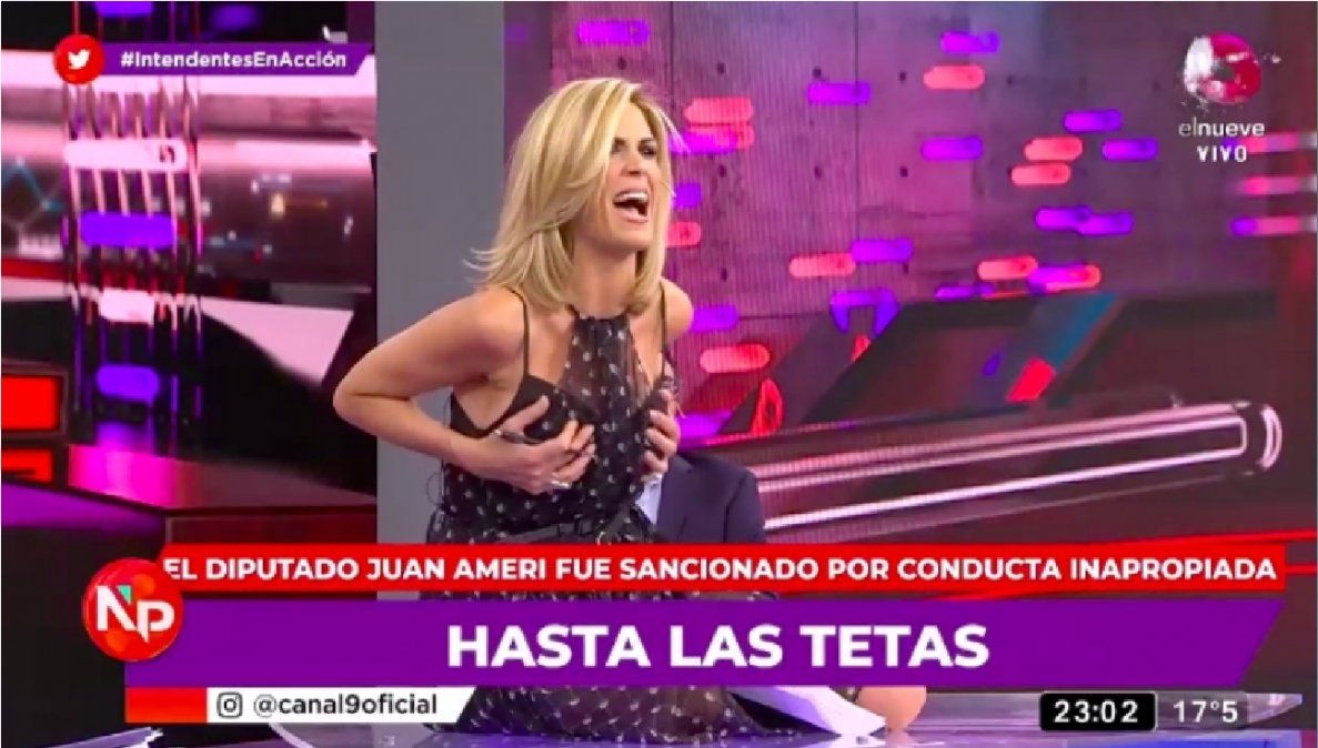 Viviana Canosa se burló de Ameri y cantó en vivo: Decadentes así somos...