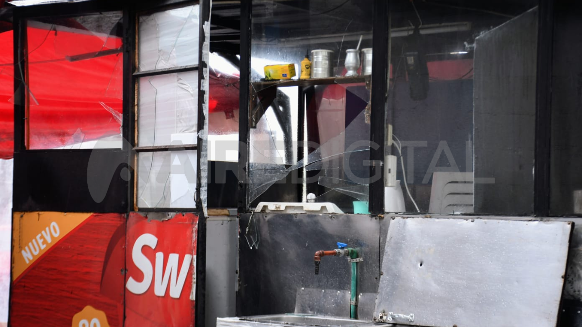 El ataque se registró el jueves a la medianoche. El ataque se registró el jueves a la medianoche.